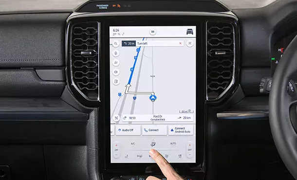 Next-Gen Ford Everest Cloud Based Navigation